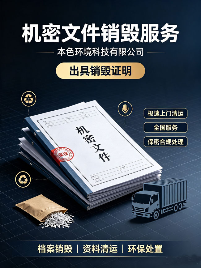 安徽机密文件销毁